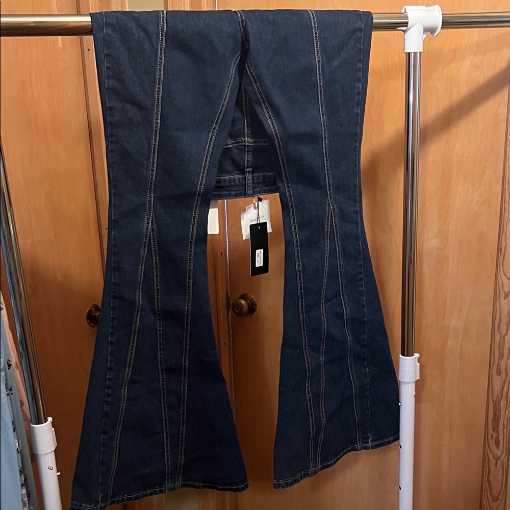 L&B Dark Blue Flare Jeans